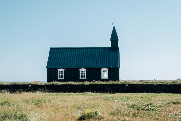 Búðakirkja, The Church at Búðir, Snaefellsnes