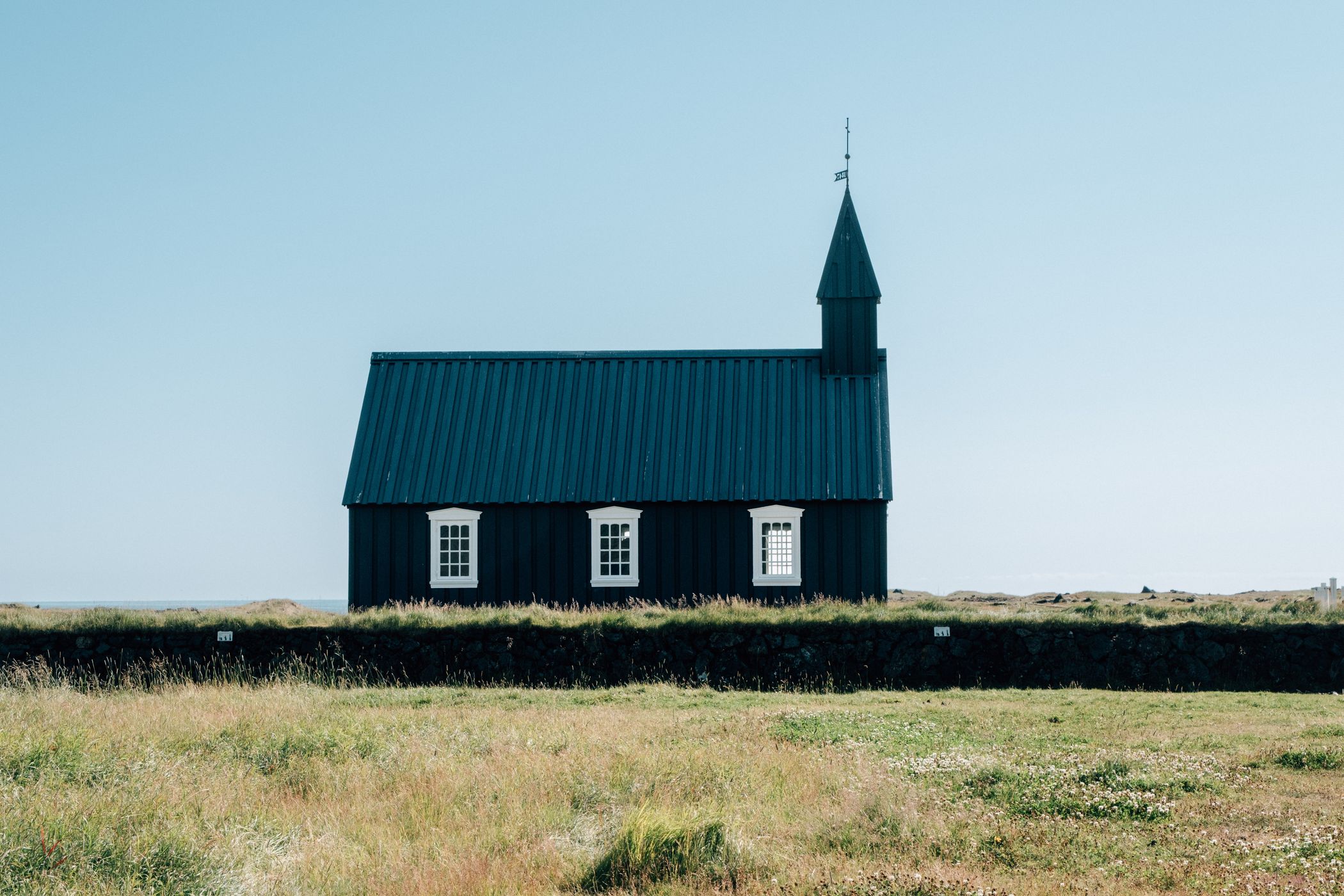Búðakirkja, The Church at Búðir, Snaefellsnes, Iceland