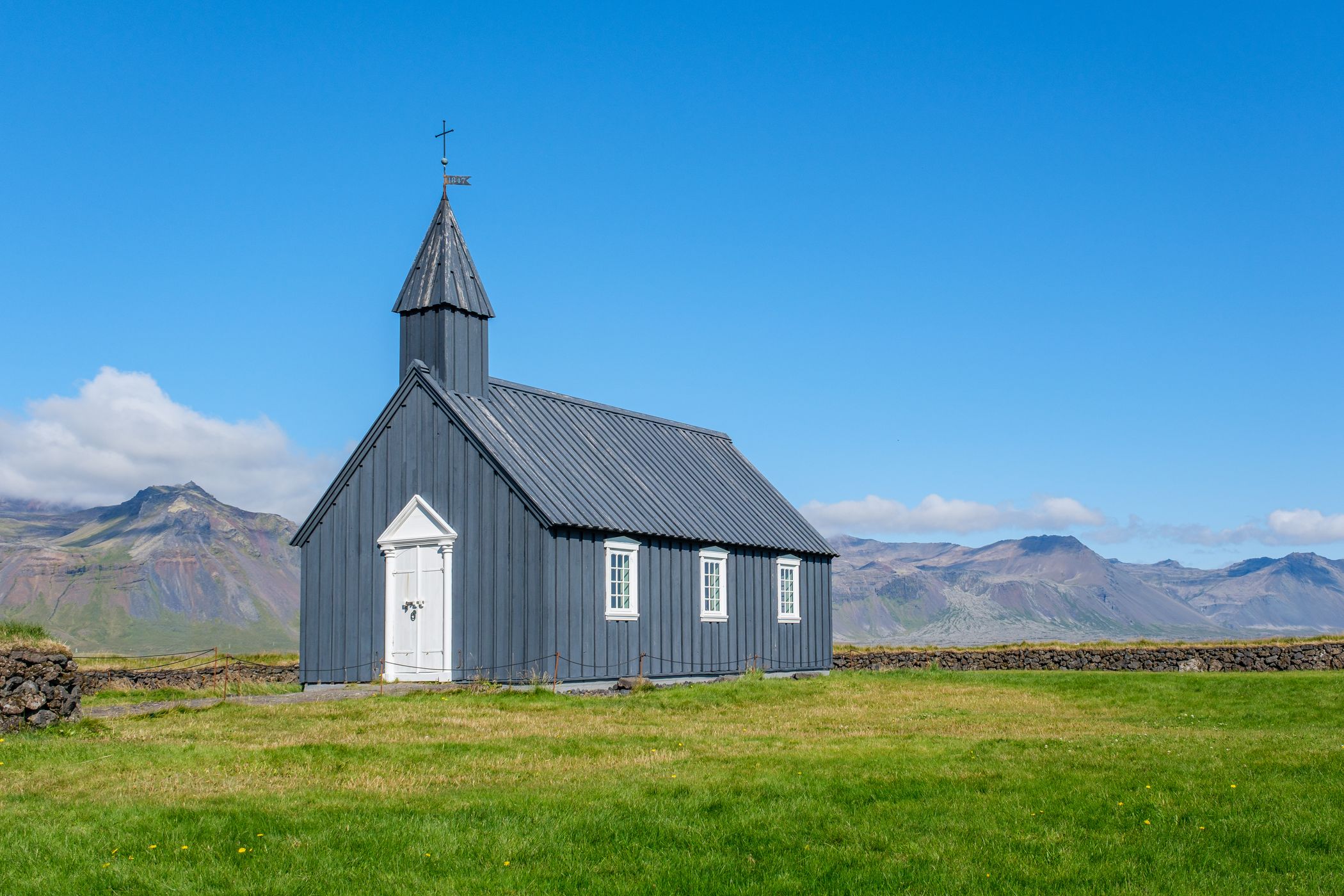 Búðakirkja, The Church at Búðir, Snaefellsnes, Iceland
