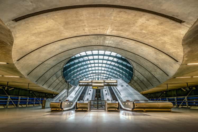 Canary Wharf Underground, London