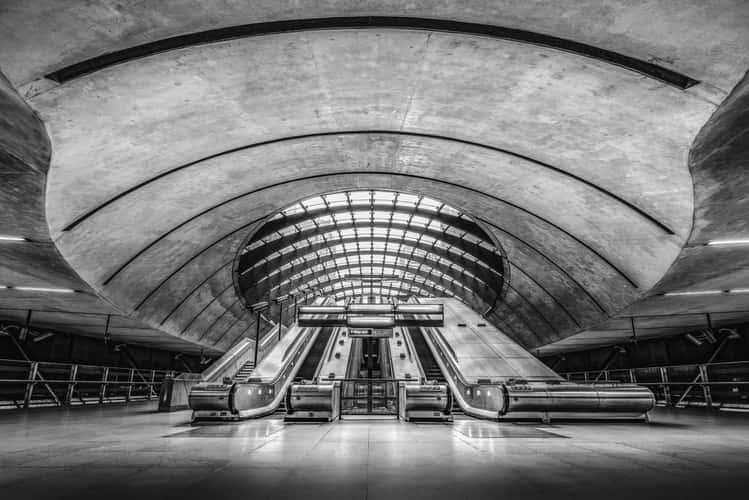 Canary Wharf Underground, London