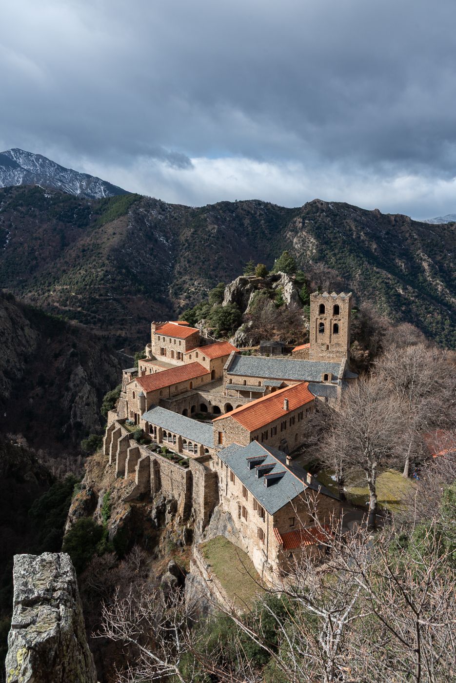 Abbey Saint-Martin-du-Canigou, France