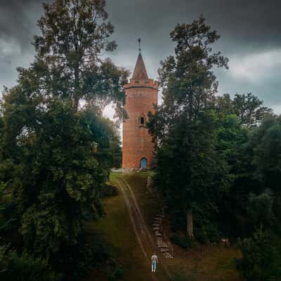 castle ruin Gänseburg Putlitz, Germany