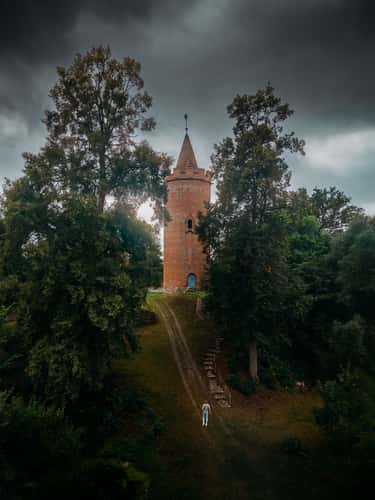 castle ruin Gänseburg Putlitz