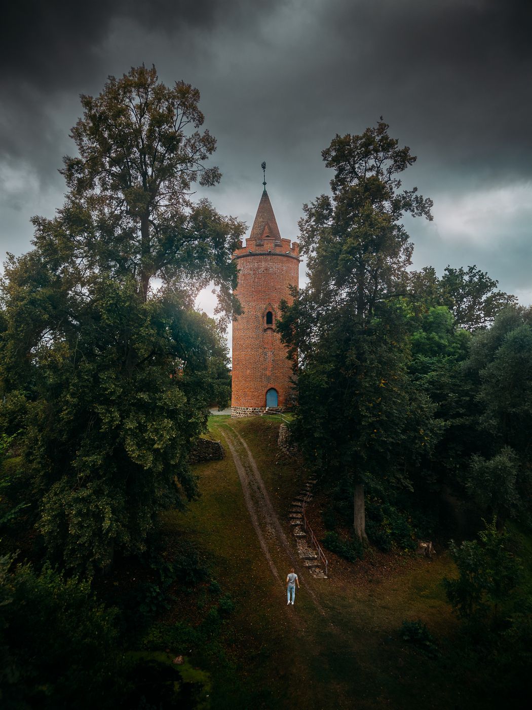castle ruin Gänseburg Putlitz, Germany