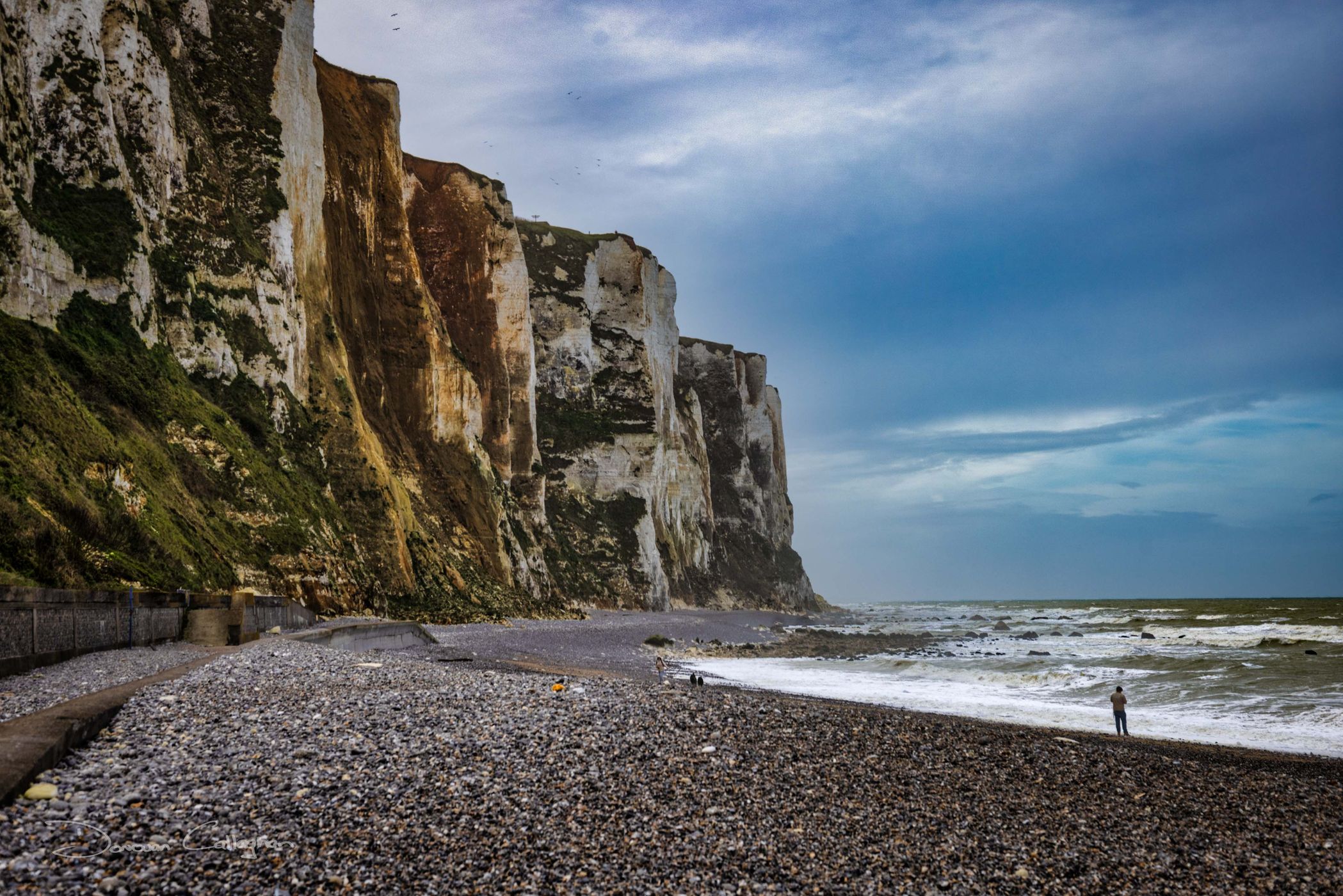 Cliffs Le Treport, France