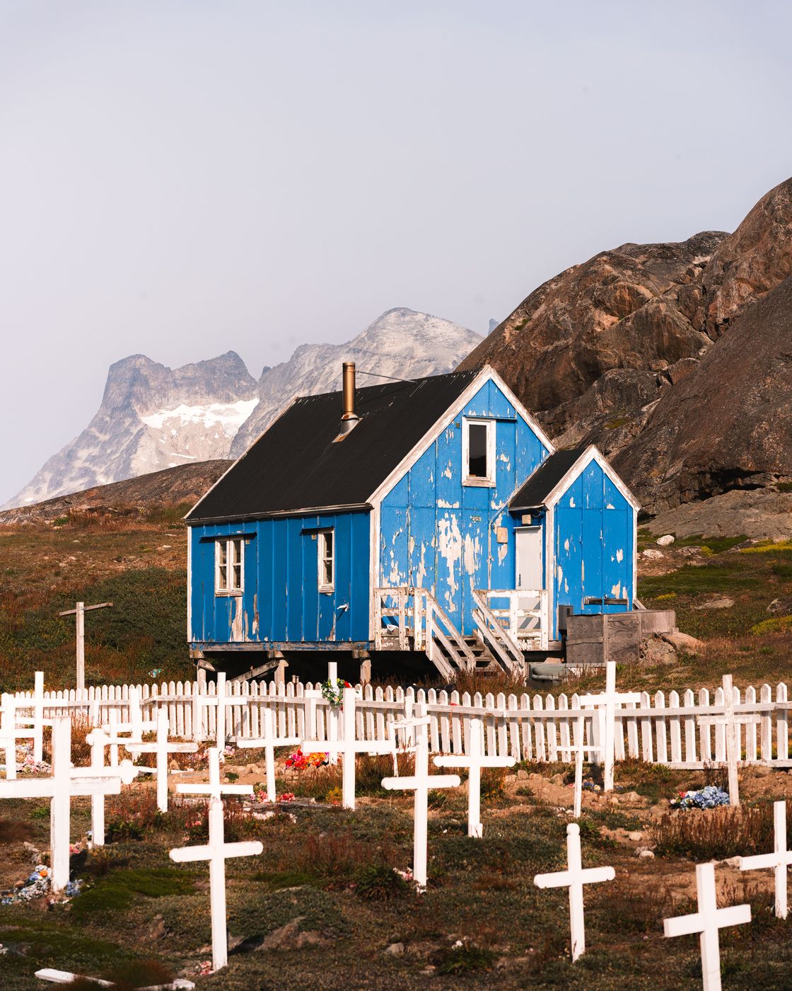 Colorful Graveyard and Colorful House, Greenland