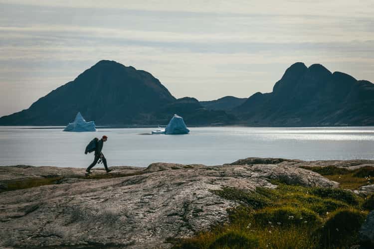 Cotton gras and Bear Islands hike, Scoresbysund