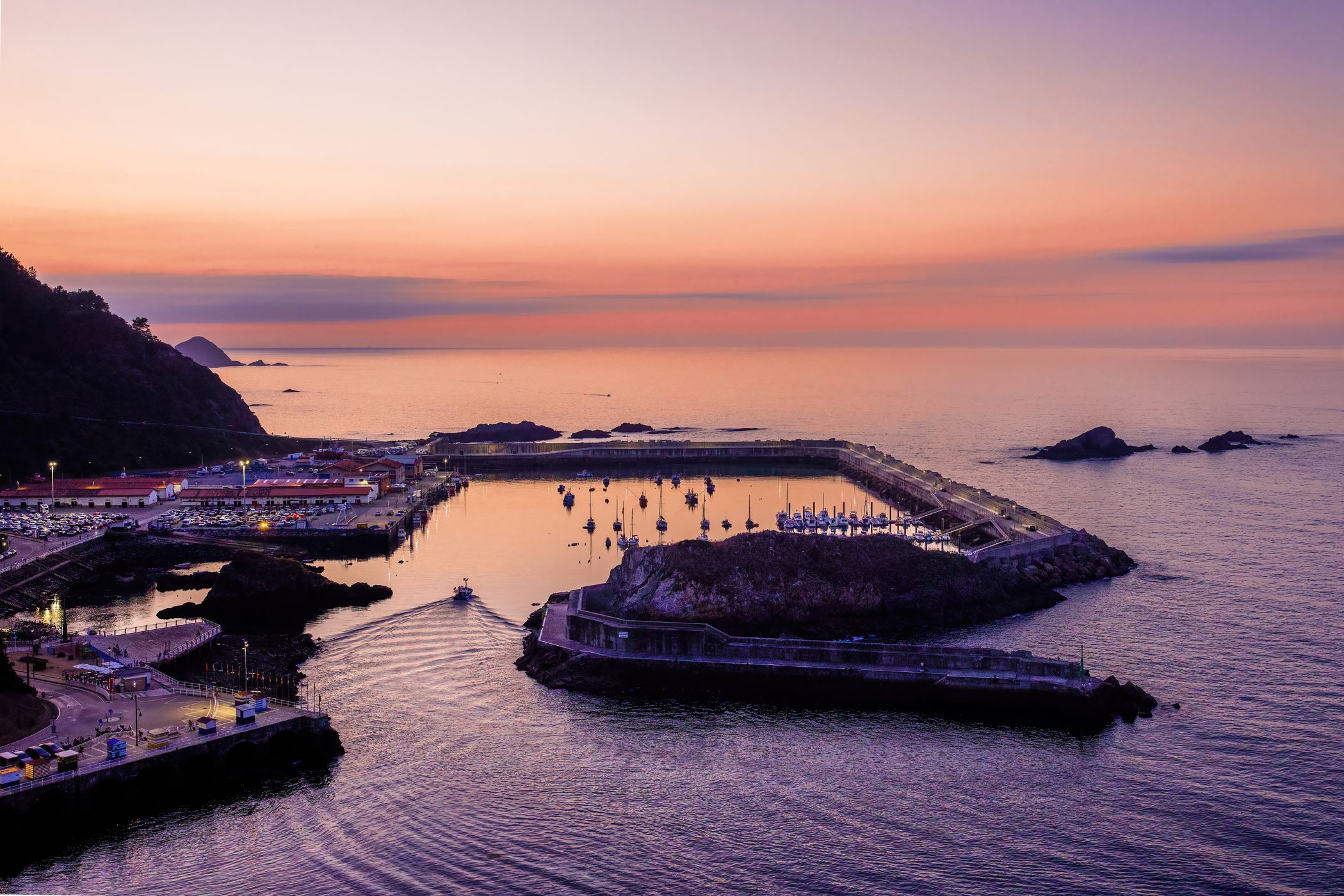 Cudillero Harbor, Spain