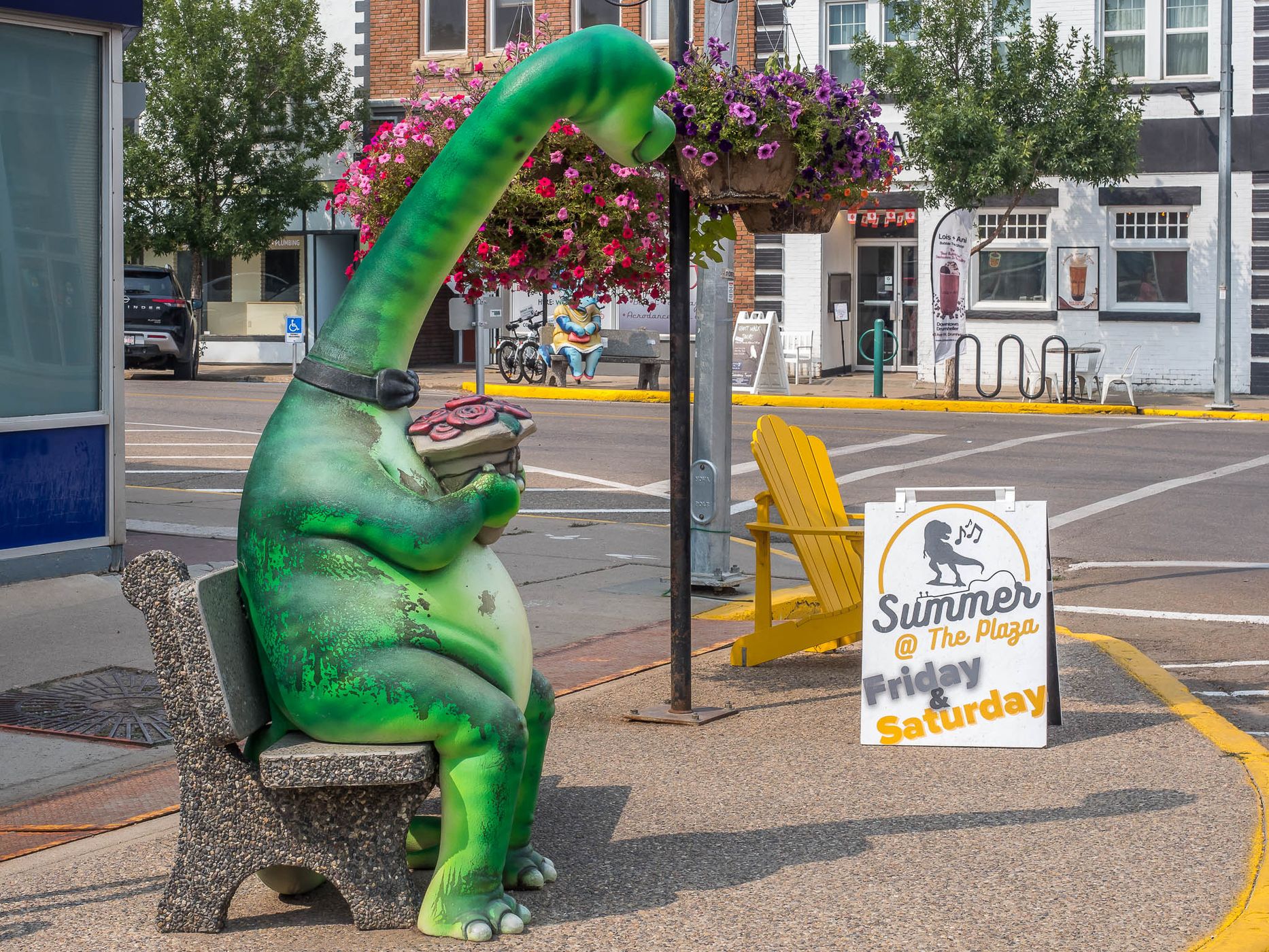 Dinosaur Capital of the World Drumheller, Canada