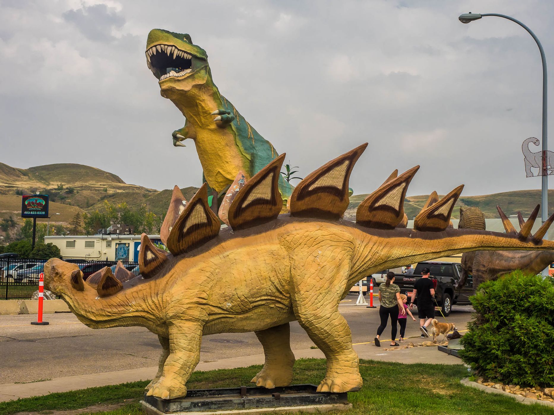 Dinosaur Capital of the World Drumheller, Canada