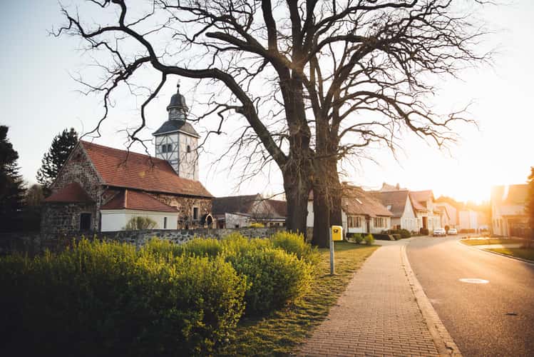 Dorfkirche St. Margarethen in Theeßen