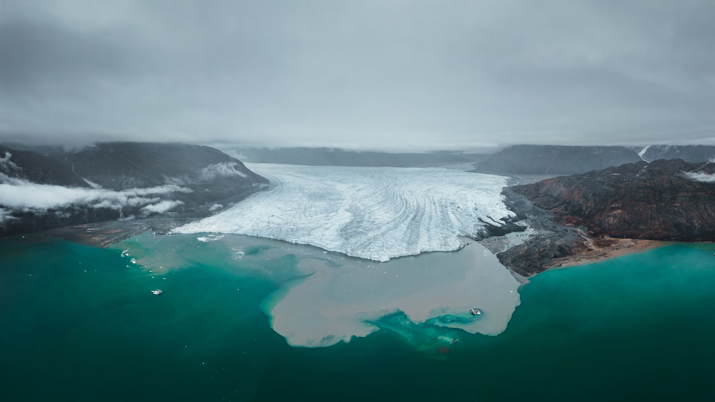 Eielson Glacier, Scoresbysund, Greenland