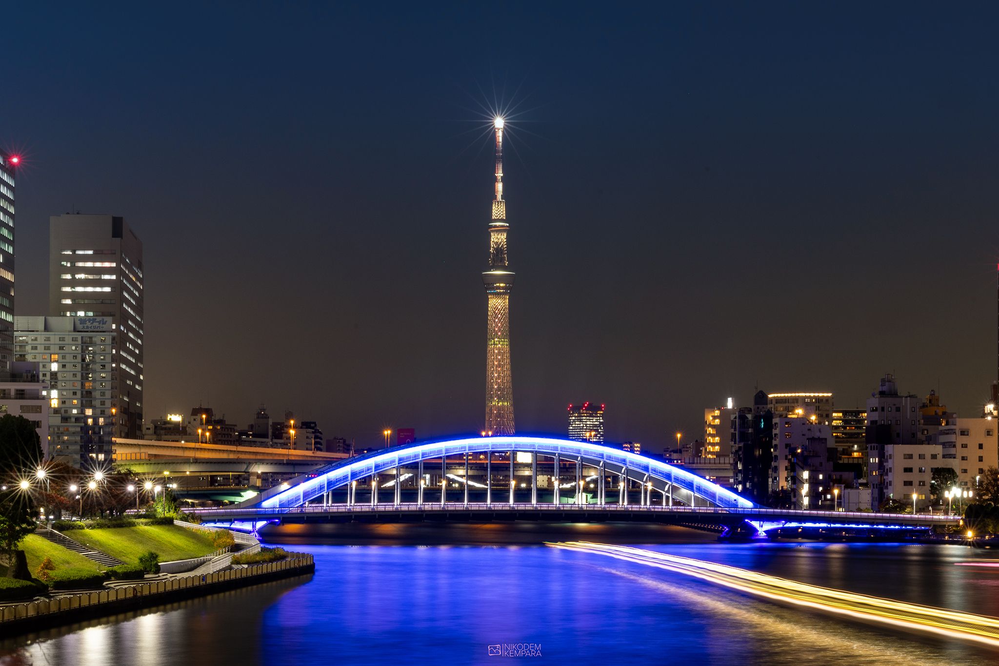 Eitai Bridge,Chuo Japan, Japan