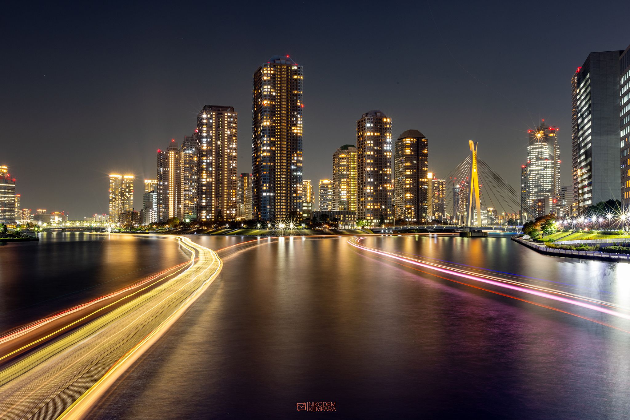 Eitai Bridge,Chuo Japan, Japan