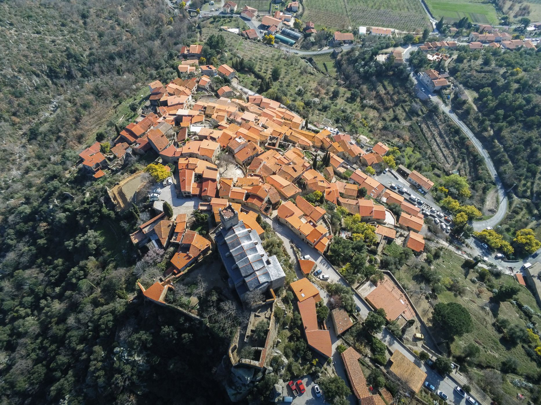 Eus village, France