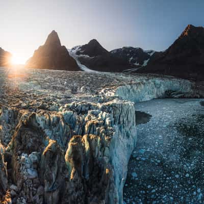 Evigheads Glacier Front, Greenland