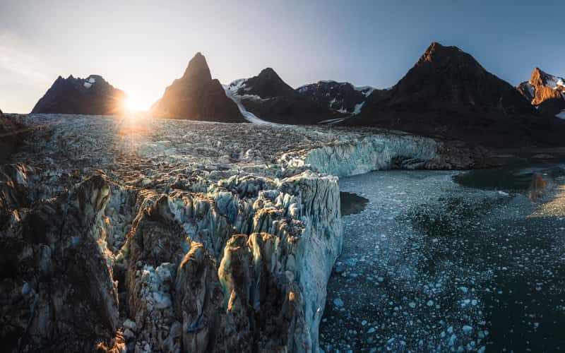 Evigheads Glacier Front