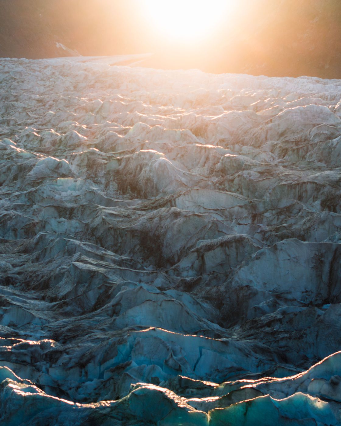 Evighedsglacier Details, Greenland