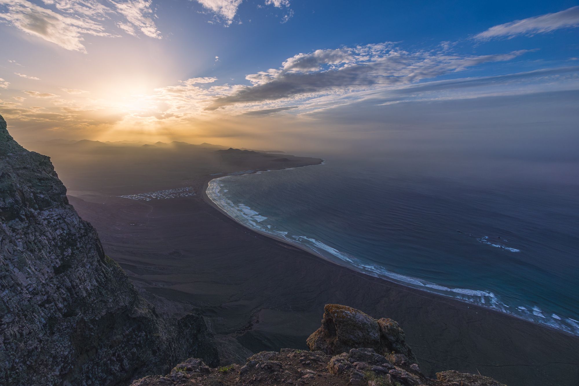 Famara Cliff, Spain