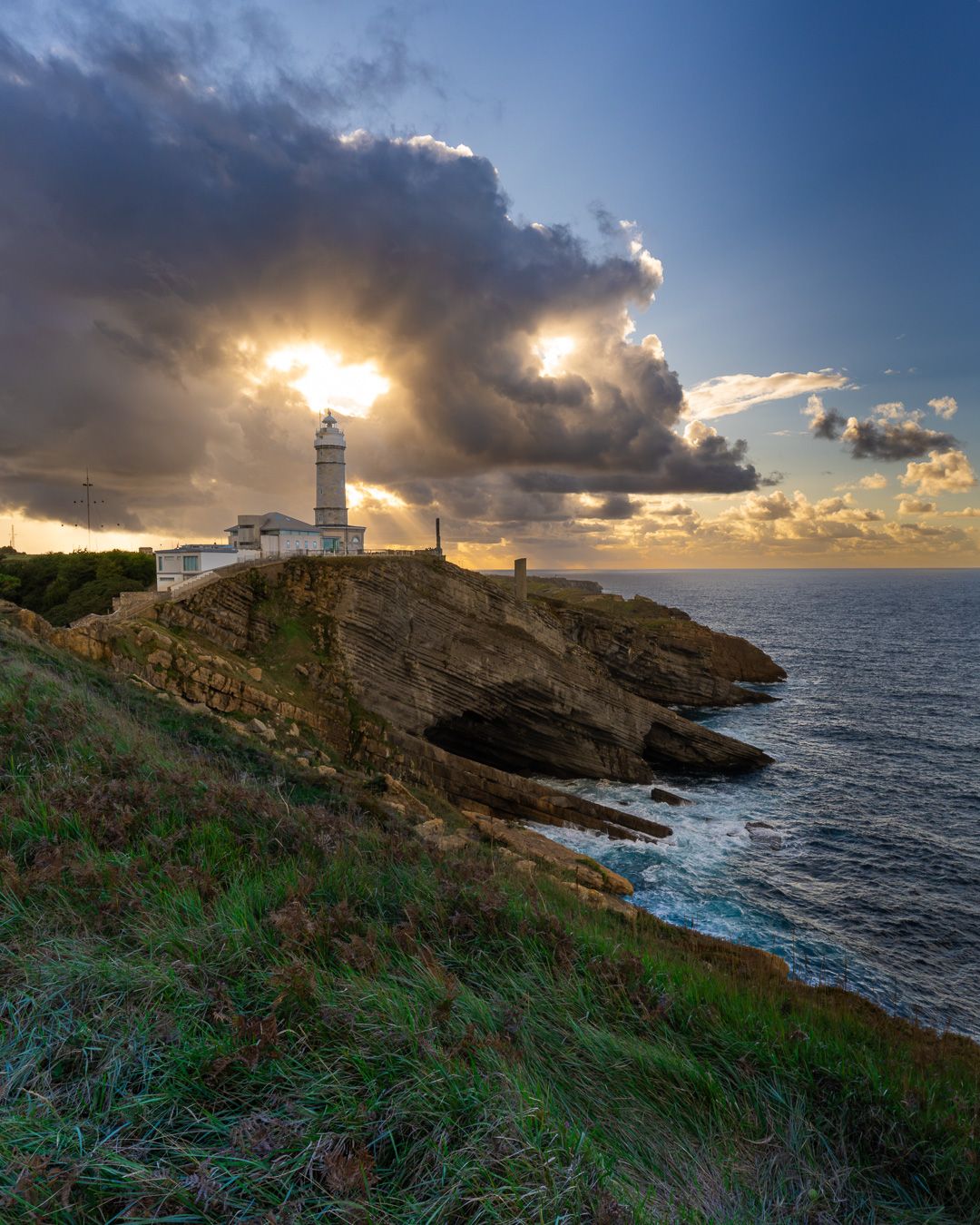 Faro de cabo mayor Santander, Spain
