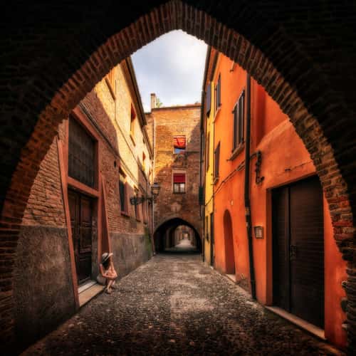 Ferrara's Street of Arches