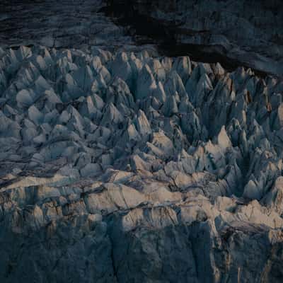 Glacier colors and details, Øjford, Scoresbysund, Greenland