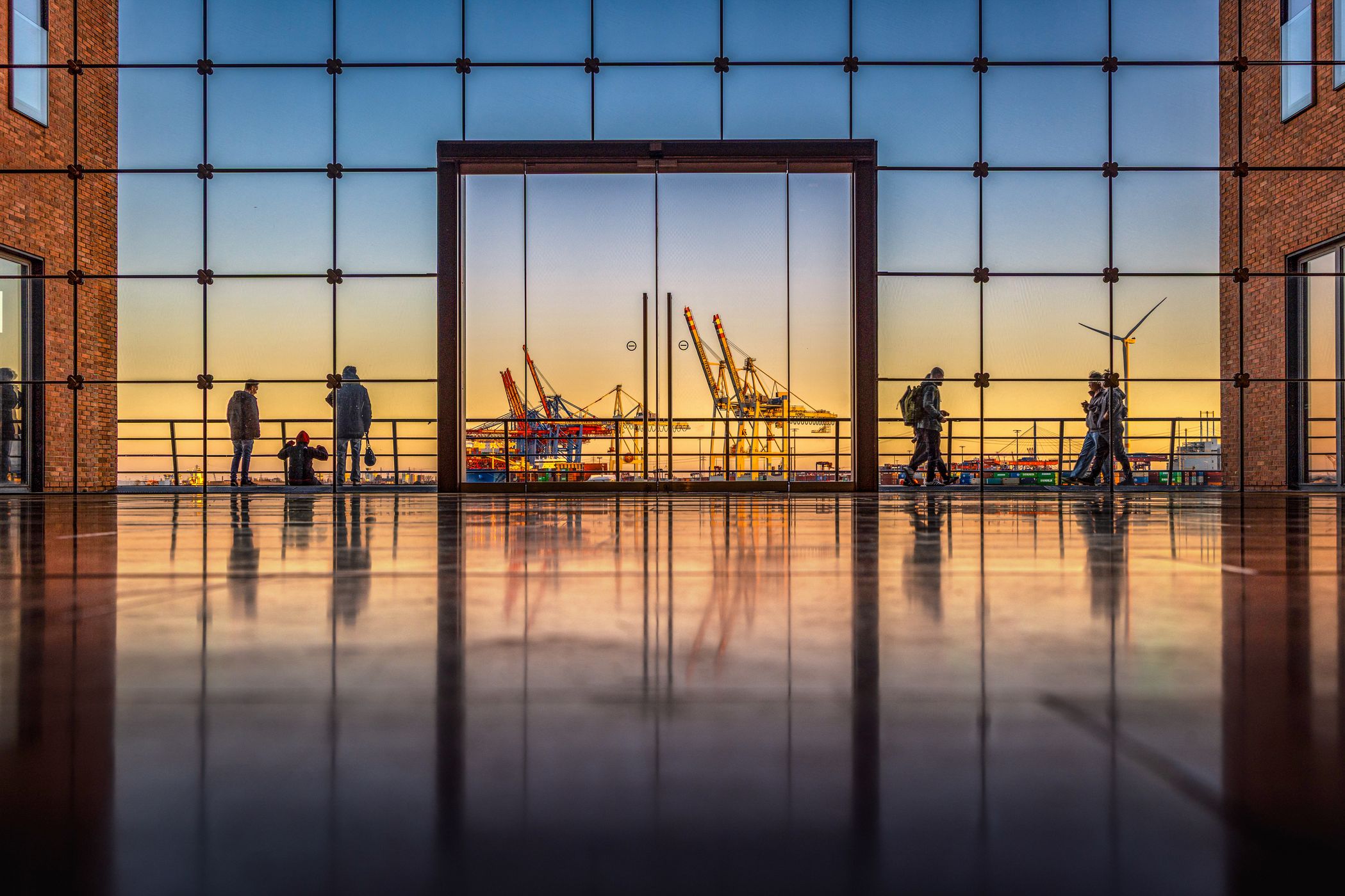 Hamburg Harbour View, Germany
