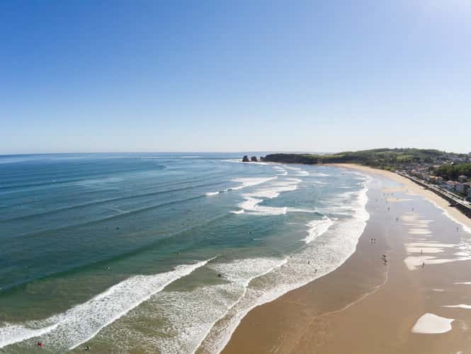 Hendaye beach