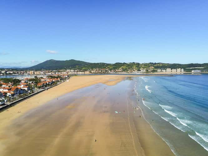 Hendaye beach