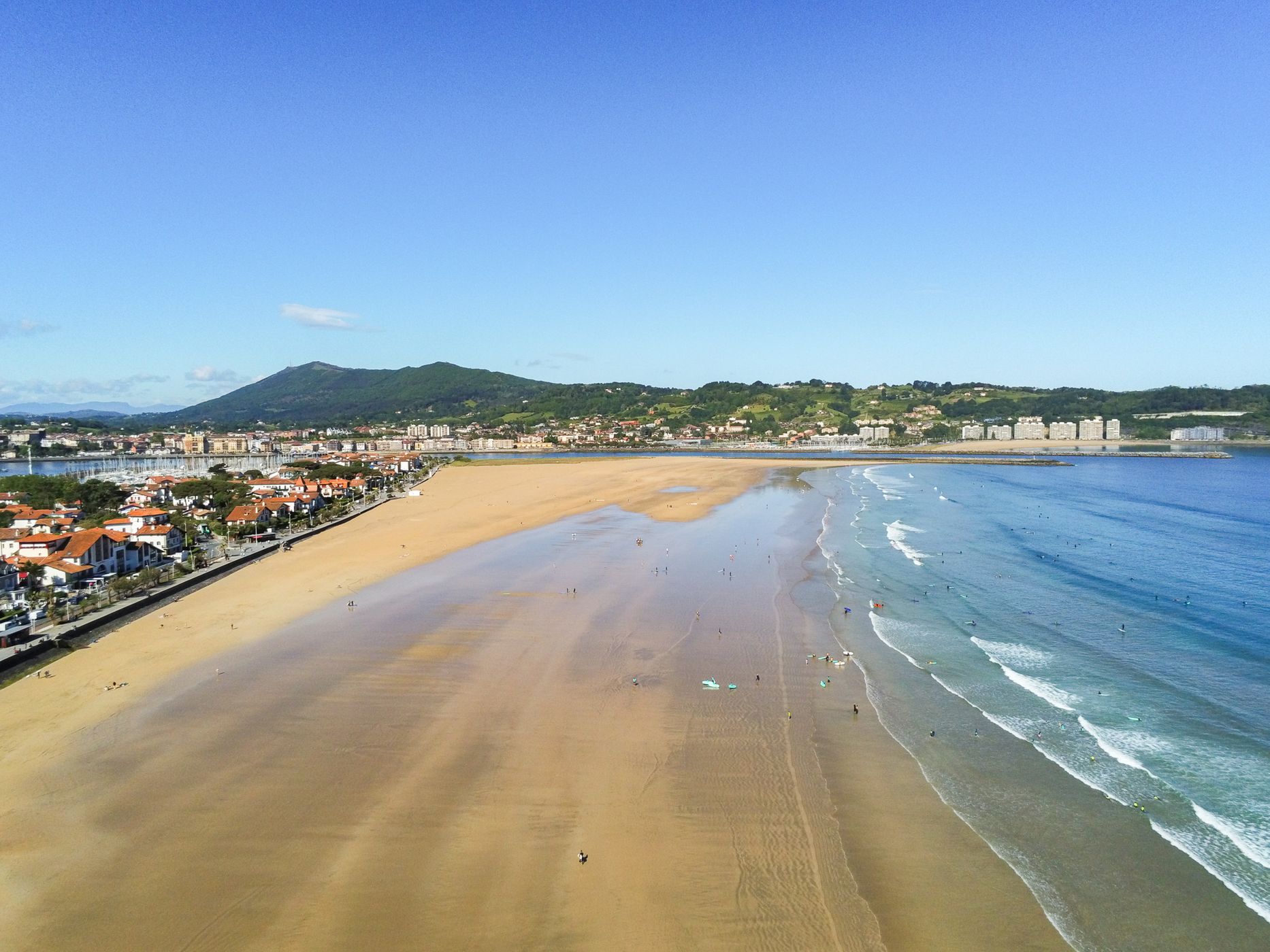 Hendaye beach, France