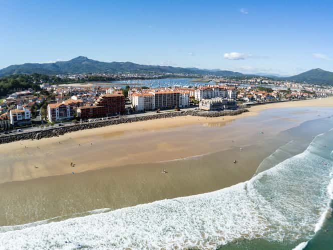 Hendaye beach