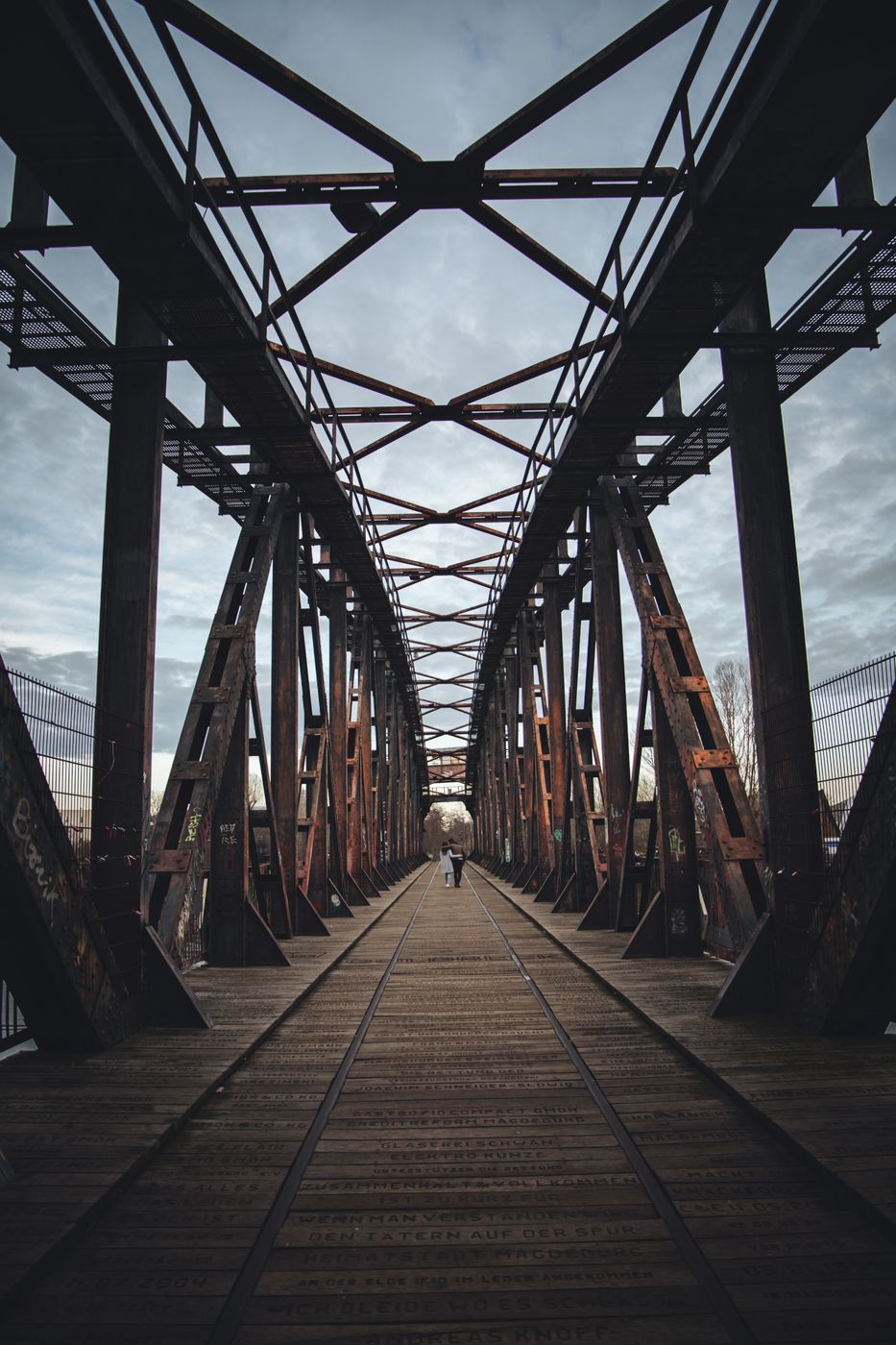 Hubbrücke Magdeburg, Germany