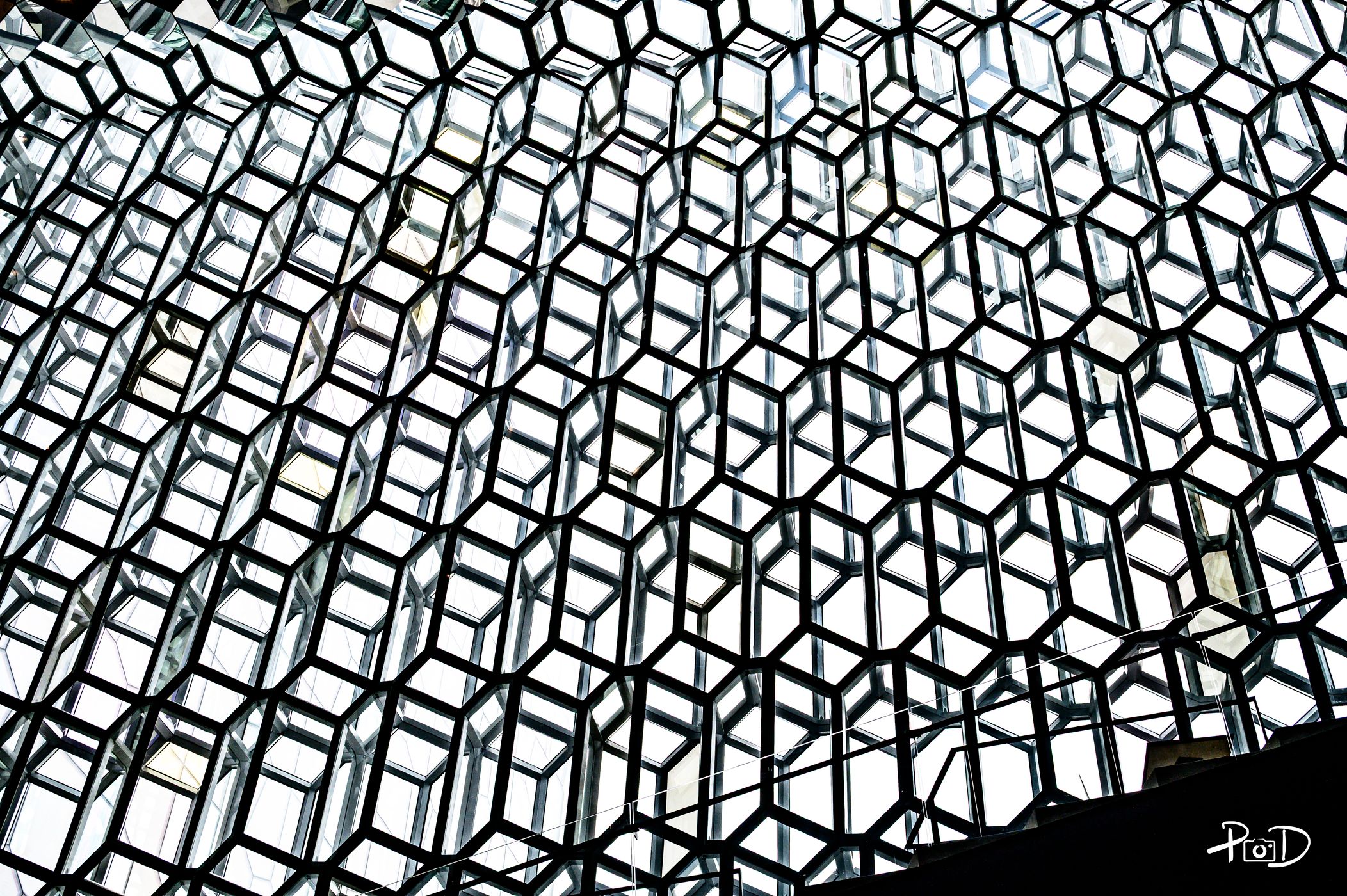 Inside Harpa - Concert Hall, Reykjavík, Iceland