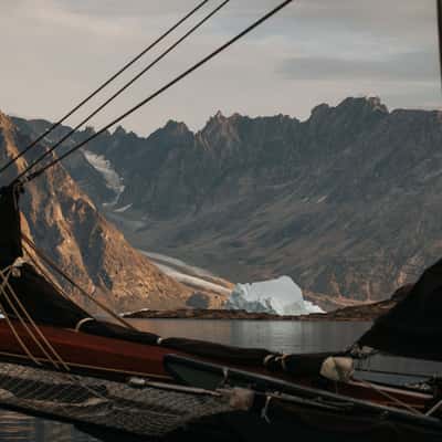 Jyttes Havn in Bear Islands, Scoresbysund, Greenland
