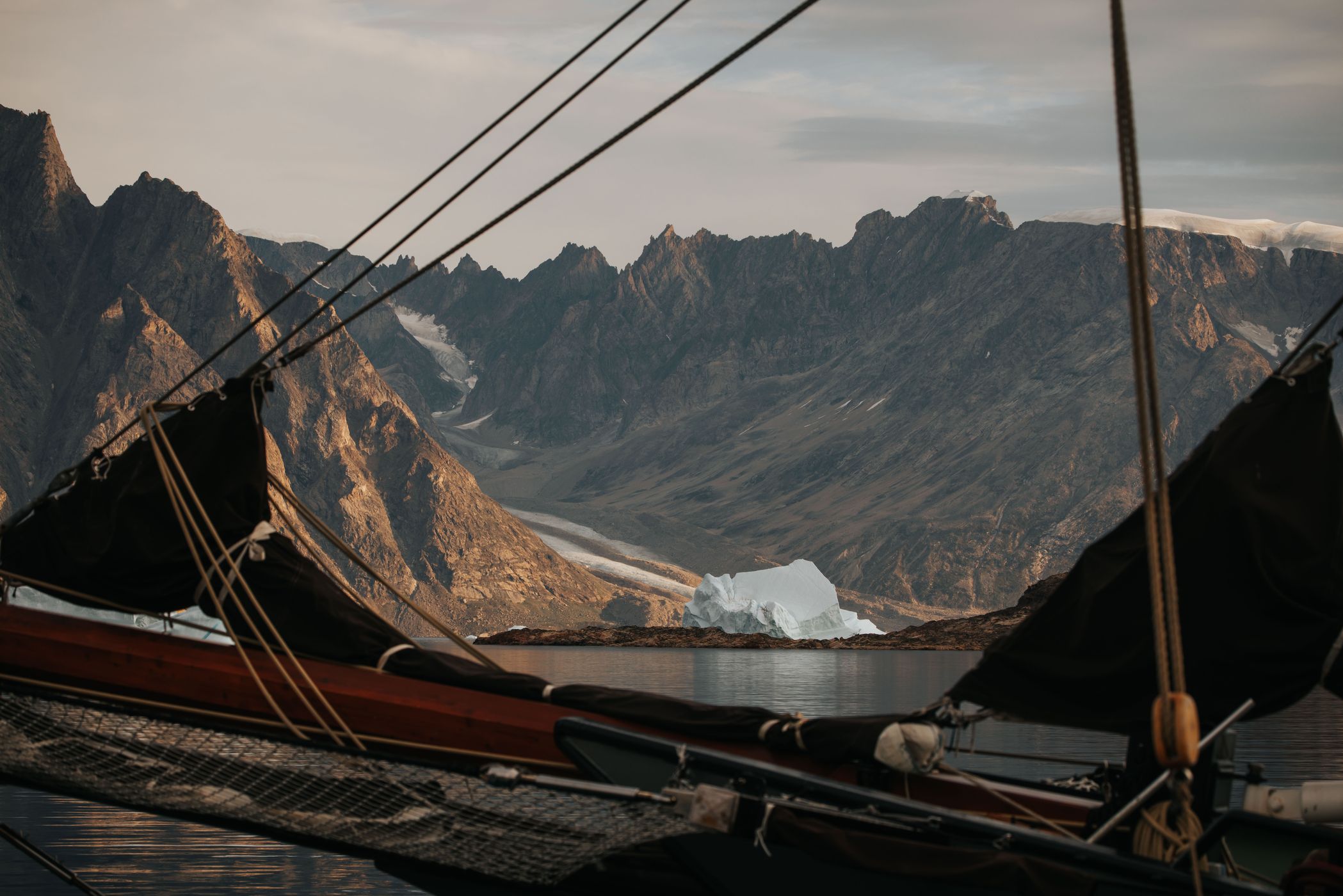 Jyttes Havn in Bear Islands, Scoresbysund, Greenland