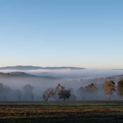 Kangaroo Ground toward Dandenong Ranges, Australia