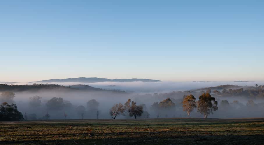 Kangaroo Ground toward Dandenong Ranges