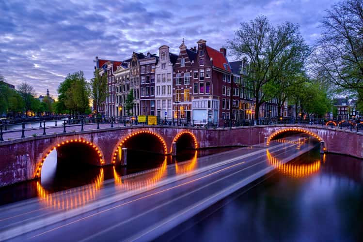Keizersgracht and Leidsegracht, Amsterdam