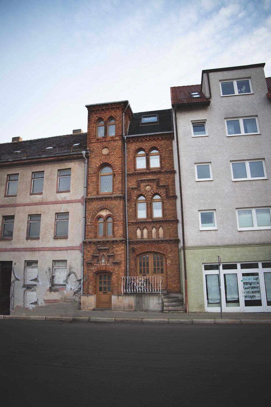 Kleinstes Haus in Magdeburg, Germany