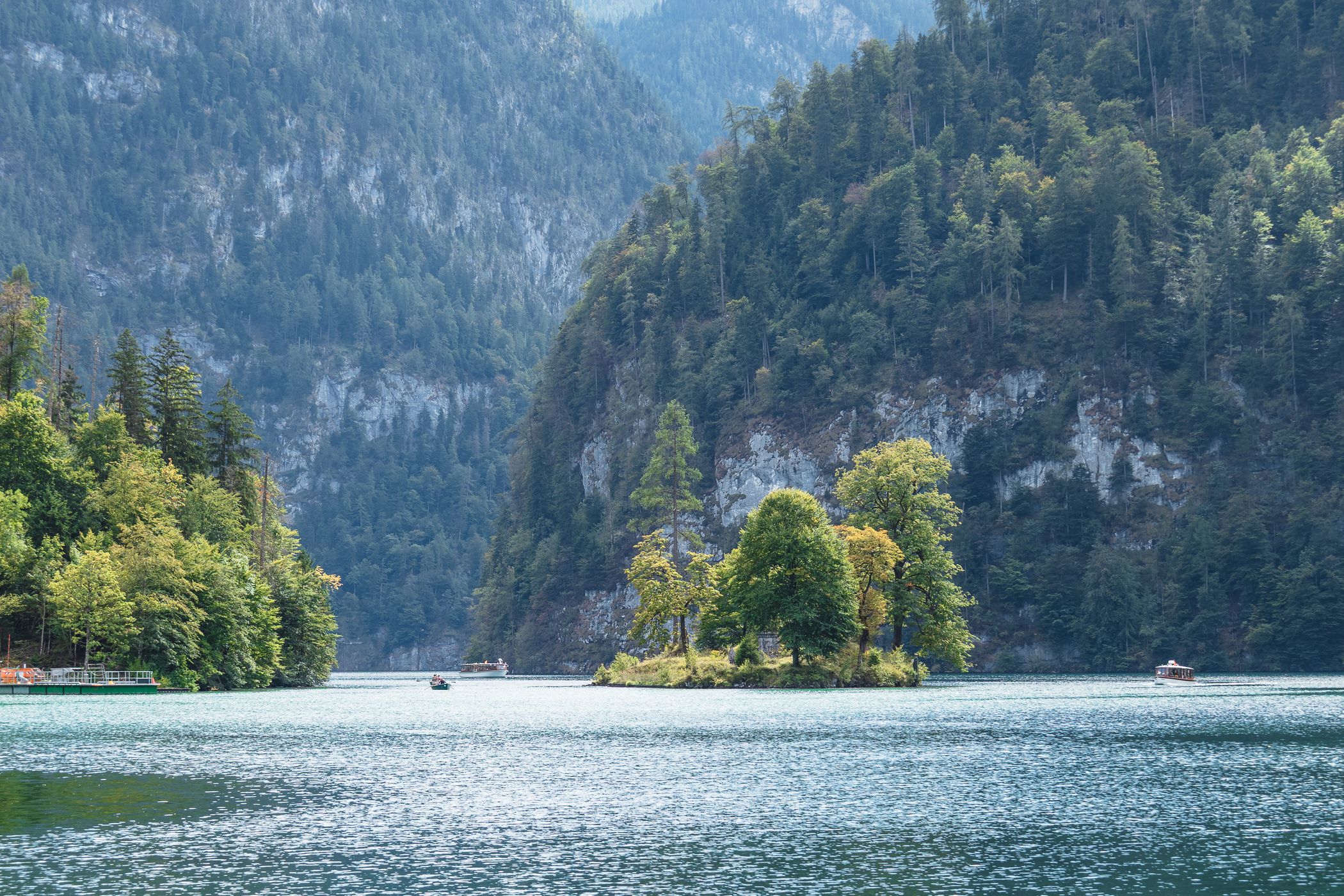 Königssee island, Germany