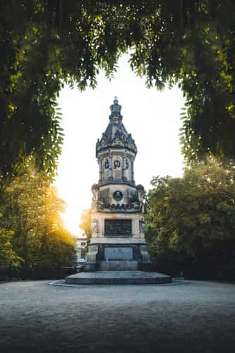 Kriegerdenkmal im Fürstenwallpark