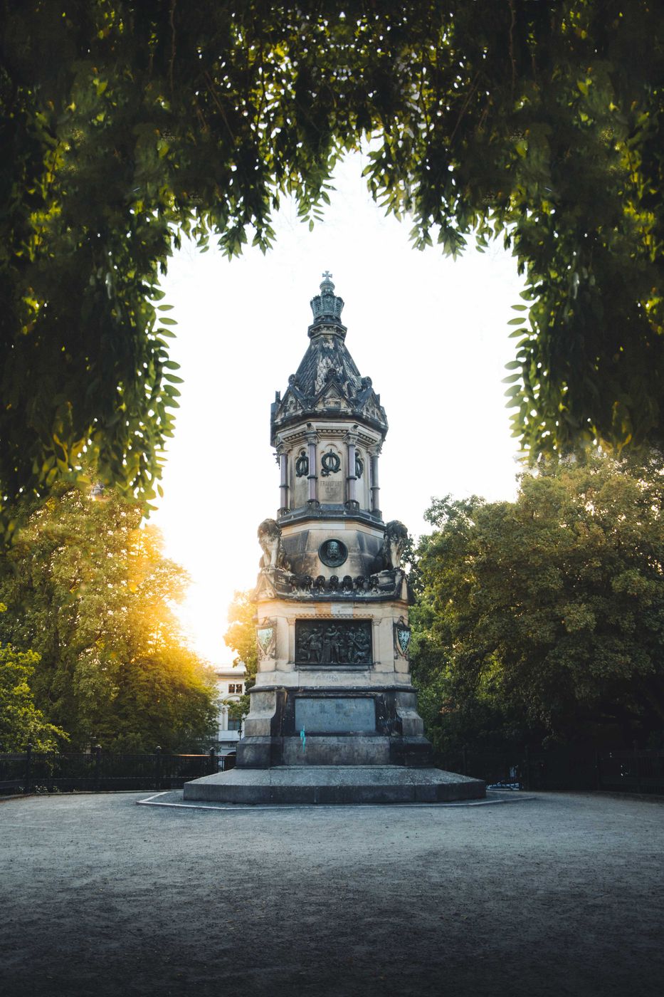 Kriegerdenkmal im Fürstenwallpark, Germany