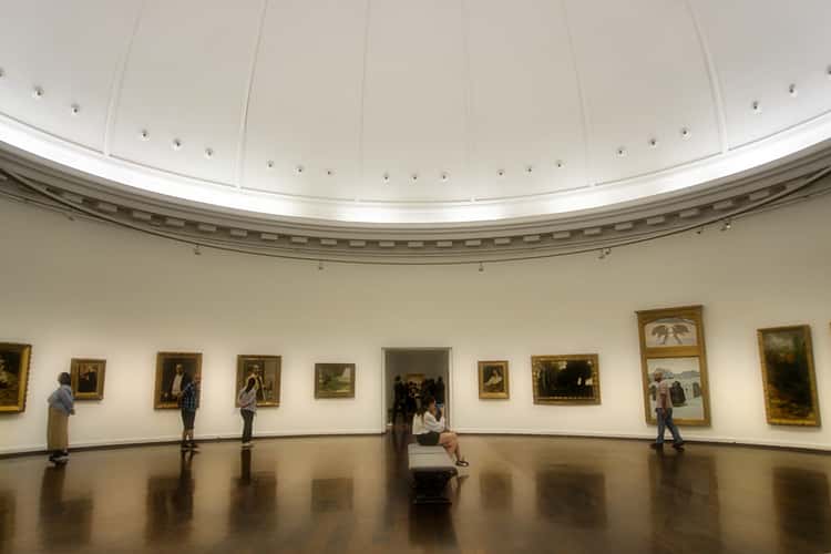 Kunsthalle Hamburg from the inside