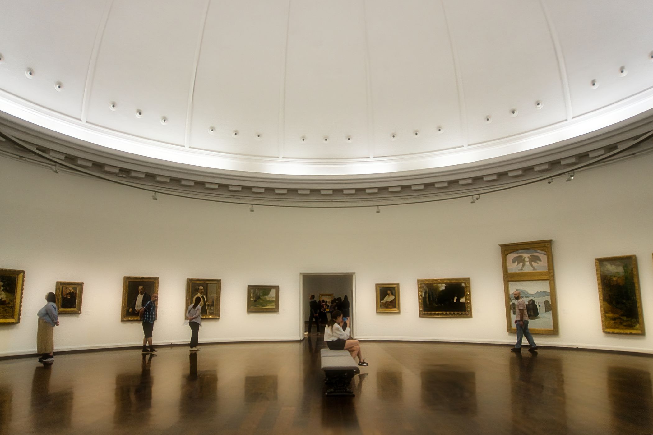 Kunsthalle Hamburg from the inside, Germany