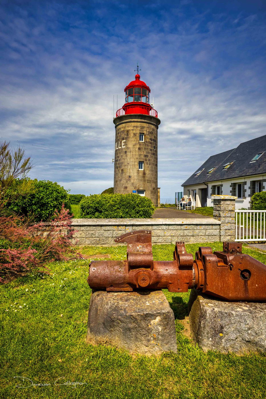 Lighthouse, Grandville, France