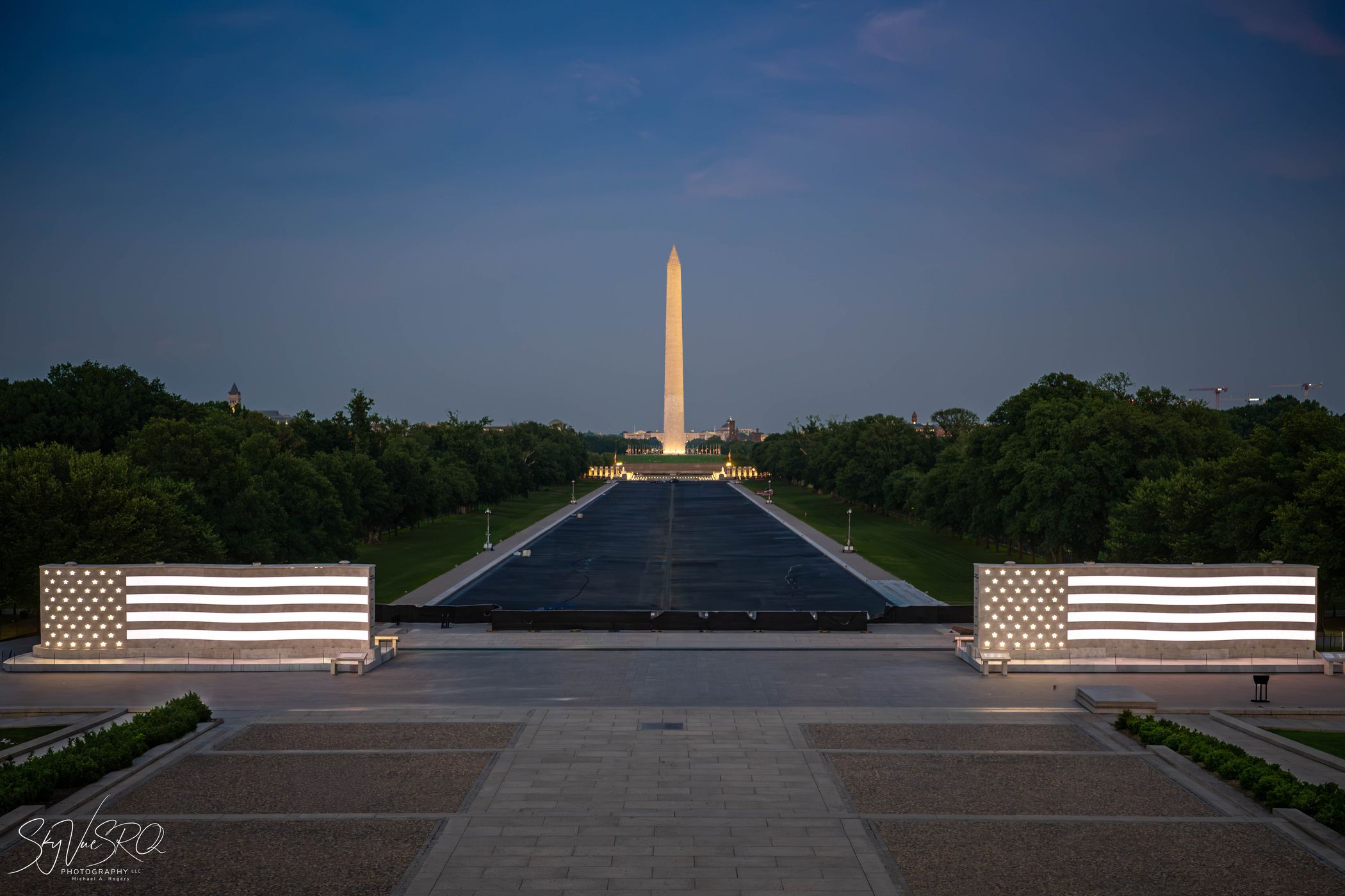 Lincoln Memorial Reflecting Pool, Washington DC, USA