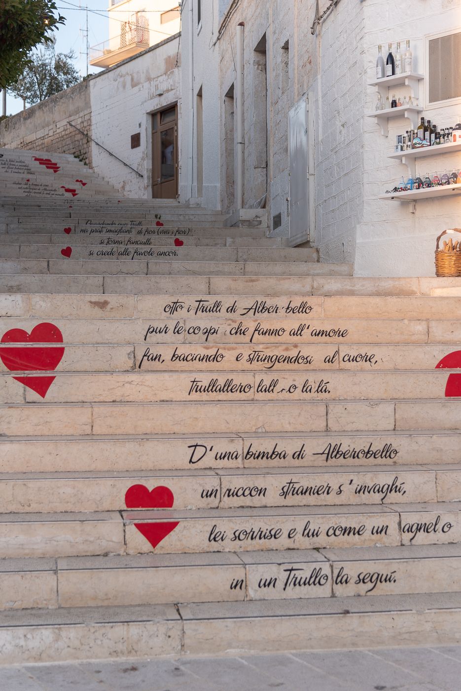 Love stairs, Italy