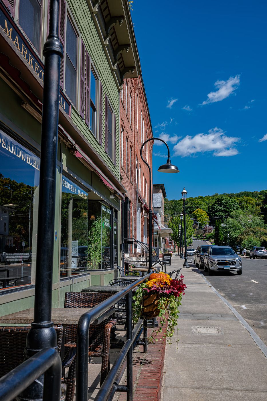 Main Street, Collinsville, Connecticut, USA