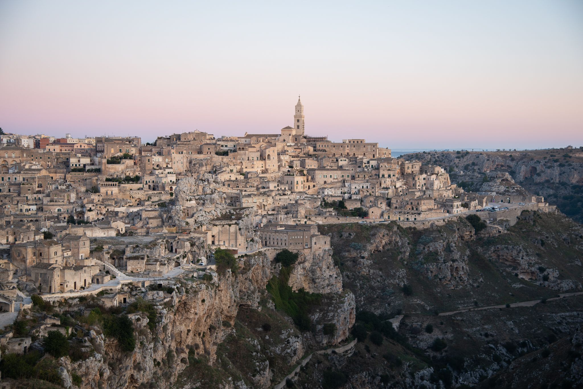Matera viewpoint (drone), Italy